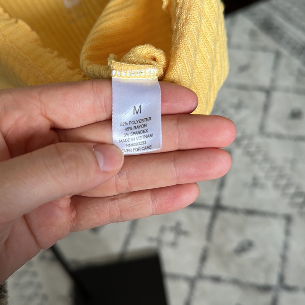 Yellow Tank Top - Picture 7 of 7